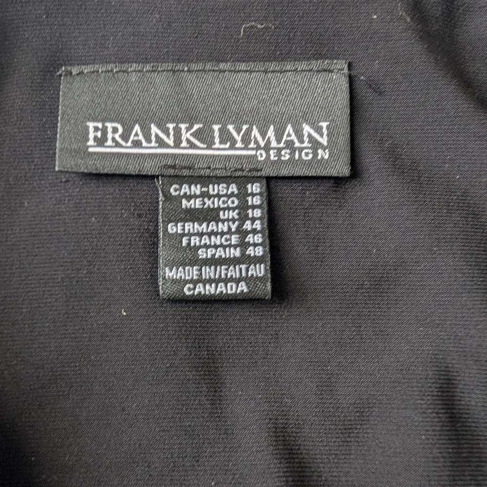 Frank Lyman Design Black and Brown Floral Jacket - Picture 3 of 3